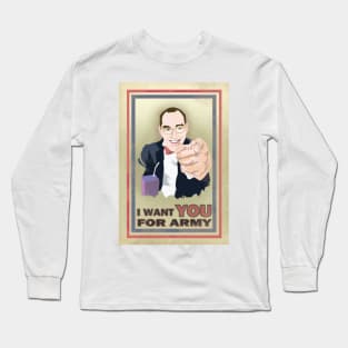 Buster Bluth - I Want You for Army Long Sleeve T-Shirt